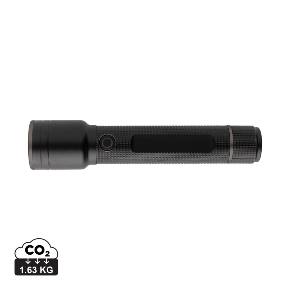 Logotrade business gift image of: Gear X RCS recycled aluminum USB-rechargeable torch large