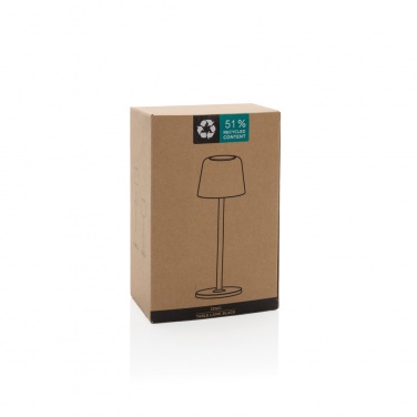 Logotrade corporate gift picture of: Zenic RCS recycled plastic USB re-chargable table lamp