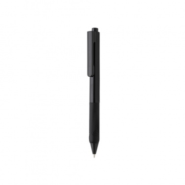Logo trade promotional gift photo of: X9 solid pen with silicone grip