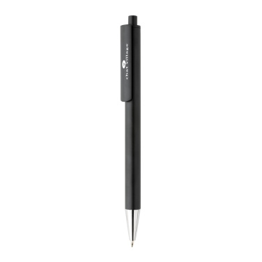 Logo trade promotional products image of: Amisk RCS certified recycled aluminum pen