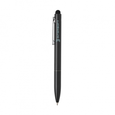 Logotrade advertising product image of: Kymi RCS certified recycled aluminium pen with stylus