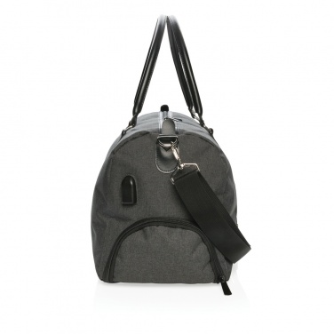 Logo trade promotional products picture of: Weekend bag with USB A output