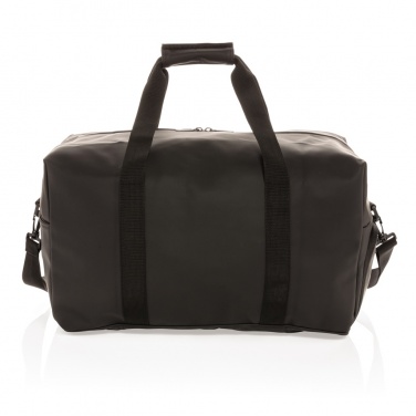 Logo trade business gifts image of: Smooth PU weekend duffle