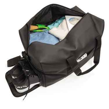 Logo trade advertising product photo of: Smooth PU weekend duffle
