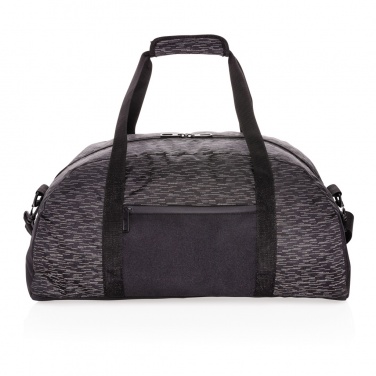 Logo trade promotional giveaways picture of: AWARE™ RPET Reflective weekend bag