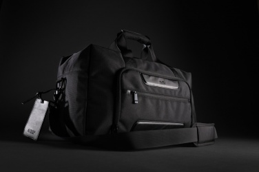 Logo trade promotional item photo of: Swiss Peak AWARE™ RPET Voyager weekend bag