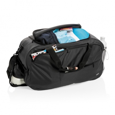 Logotrade promotional item picture of: Swiss Peak AWARE™ RPET sports duffel bag