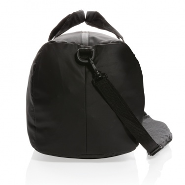 Logotrade promotional item picture of: Fashion black weekend bag PVC free