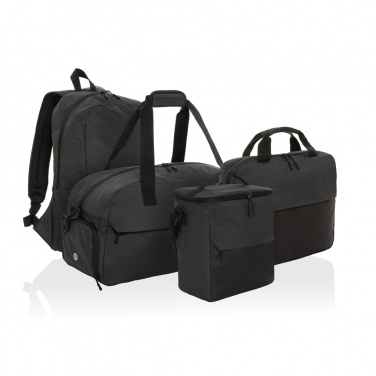 Logo trade promotional giveaway photo of: Kazu AWARE™ RPET basic weekend duffel