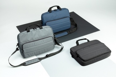 Logo trade business gifts image of: Impact AWARE™ RPET 15.6" laptop bag