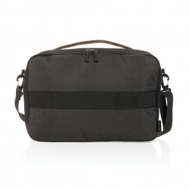 Logotrade promotional items photo of: Impact AWARE™ 300D two tone deluxe 15.6" laptop bag