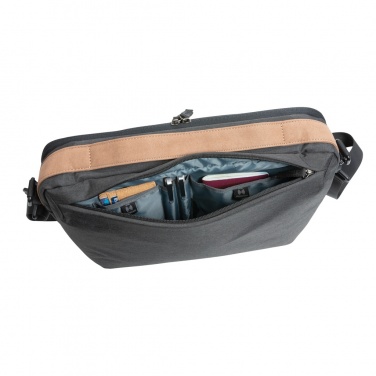 Logotrade promotional product picture of: Impact AWARE™ 300D two tone deluxe 15.6" laptop bag