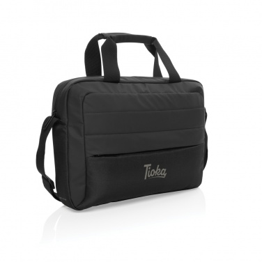 Logotrade advertising products photo of: Armond AWARE™ RPET 15.6 inch laptop bag