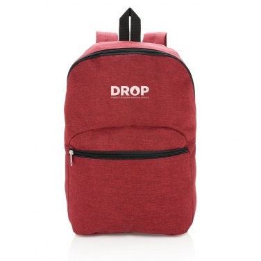 Logo trade corporate gifts image of: Classic two tone backpack