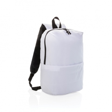 Logo trade corporate gifts image of: Casual backpack PVC free