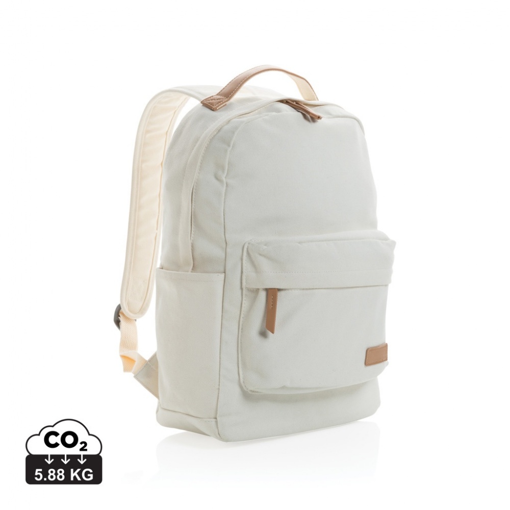 Logotrade promotional gift picture of: Impact AWARE™ 16 oz. recycled canvas backpack