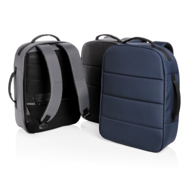 Logotrade promotional item picture of: Impact AWARE™ RPET anti-theft 15.6" laptop backpack