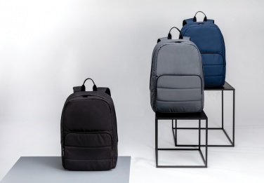 Logo trade promotional giveaways image of: Impact AWARE™ RPET Basic 15.6" laptop backpack