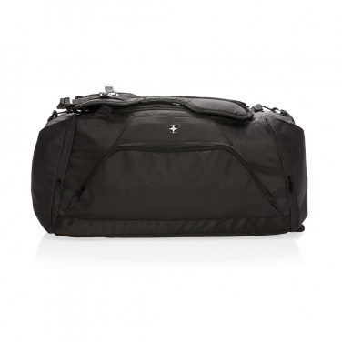 Logotrade promotional gift picture of: Swiss Peak RFID sports duffel & backpack
