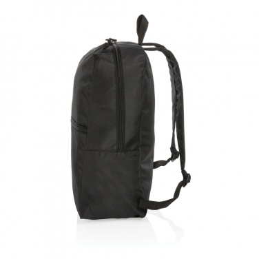 Logo trade business gifts image of: Impact AWARE™ RPET lightweight backpack