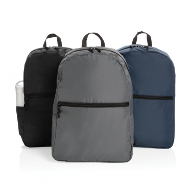 Logo trade promotional merchandise image of: Impact AWARE™ RPET lightweight backpack