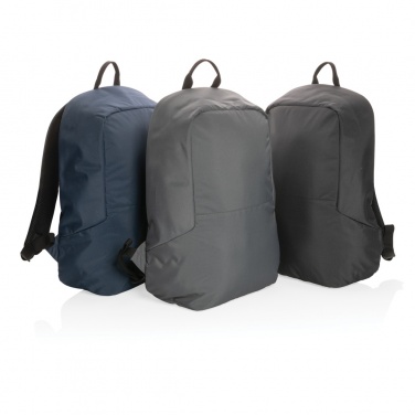 Logo trade business gifts image of: Impact AWARE™ RPET anti-theft backpack