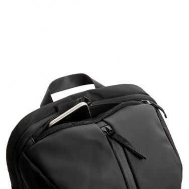 Logo trade business gifts image of: Swiss Peak AWARE™ RPET 15.6 inch work/gym backpack