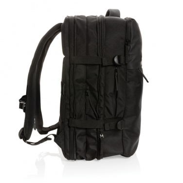 Logotrade business gifts photo of: Swiss Peak AWARE™ RPET 15.6' expandable weekend backpack