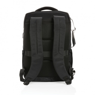 Logotrade promotional giveaways photo of: Swiss Peak AWARE™ RPET Voyager 15.6" laptop backpack