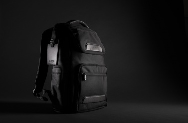 Logotrade advertising product image of: Swiss Peak AWARE™ RPET Voyager 15.6" laptop backpack