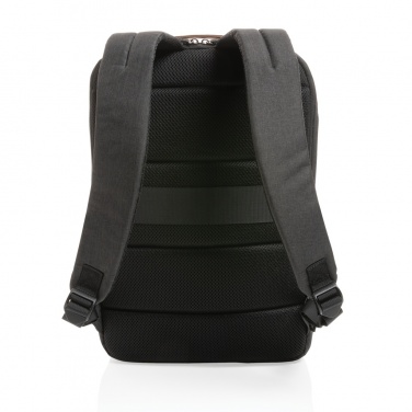 Logotrade promotional merchandise image of: Impact AWARE™ 300D two tone deluxe 15.6" laptop backpack