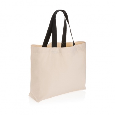 Logotrade promotional gift picture of: Impact Aware™ 240 gsm rcanvas large tote undyed
