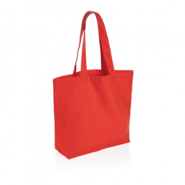 Logo trade promotional gifts image of: Impact Aware™ 240 gsm rcanvas shopper w/pocket