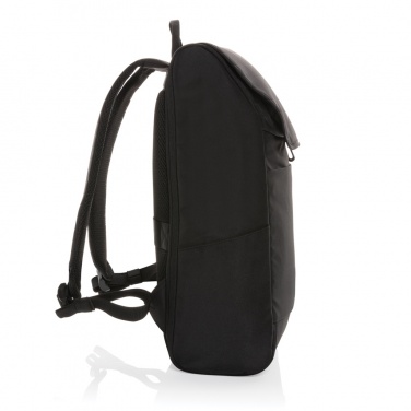Logotrade business gift image of: Swiss Peak Fern AWARE™ RPET all over zipper 15.6" backpack