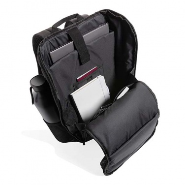 Logo trade promotional products picture of: Swiss Peak AWARE™ easy access 15.6'' laptop backpack