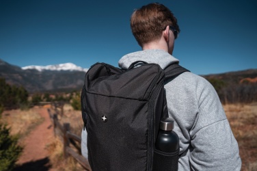Logo trade corporate gifts picture of: Swiss Peak AWARE™ easy access 15.6'' laptop backpack