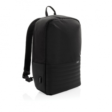 Logotrade promotional gifts photo of: Swiss Peak AWARE™ RFID anti-theft 15.6'' laptop backpack