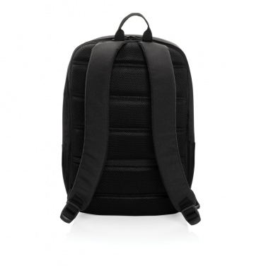 Logo trade corporate gifts image of: Swiss Peak AWARE™ RFID anti-theft 15.6'' laptop backpack