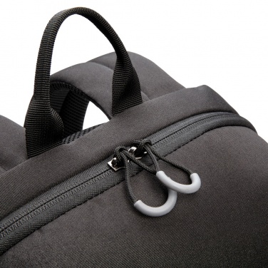 Logo trade promotional items image of: Swiss Peak AWARE™ RFID and USB A laptop backpack