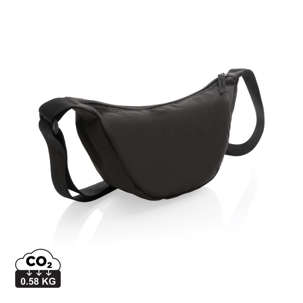 Logo trade promotional item photo of: Crescent AWARE™ RPET half moon sling bag