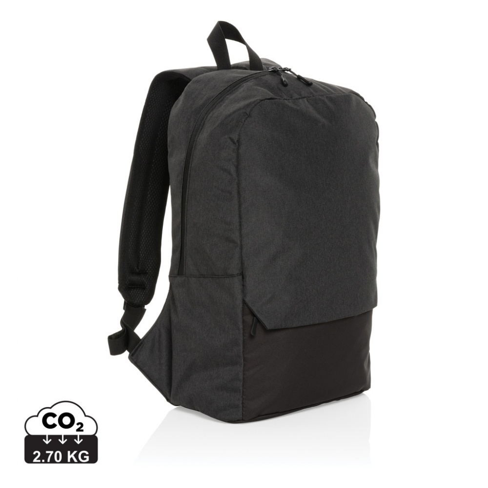 Logo trade corporate gift photo of: Kazu AWARE™ RPET basic 15.6 inch laptop backpack