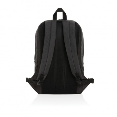 Logo trade corporate gifts image of: Kazu AWARE™ RPET basic 15.6 inch laptop backpack