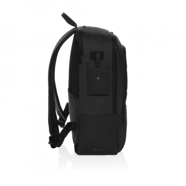 Logo trade advertising products image of: Armond AWARE™ RPET 15.6 inch deluxe laptop backpack