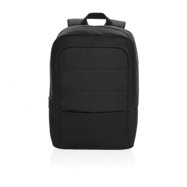 Logo trade business gift photo of: Armond AWARE™ RPET 15.6 inch standard laptop backpack