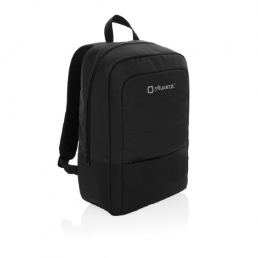 Logotrade promotional gift image of: Armond AWARE™ RPET 15.6 inch standard laptop backpack