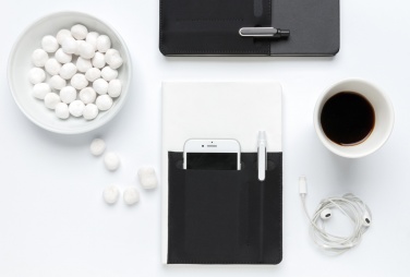 Logotrade business gifts photo of: A5 Deluxe notebook with smart pockets