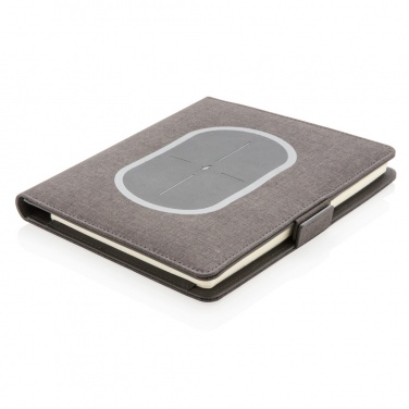 Logotrade promotional product picture of: Air 5W wireless charging notebook cover A5