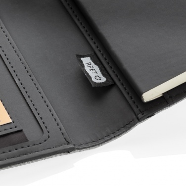 Logotrade advertising product image of: Air 5W wireless charging notebook with 5000mAh powerbank