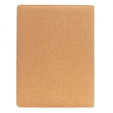 Logotrade promotional merchandise image of: Deluxe cork portfolio A4 with pen