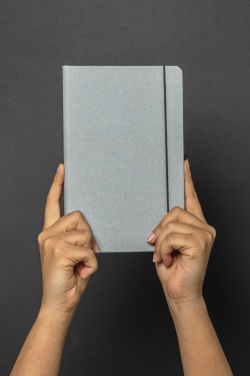 Logotrade promotional giveaways photo of: Recycled leather hardcover notebook A5